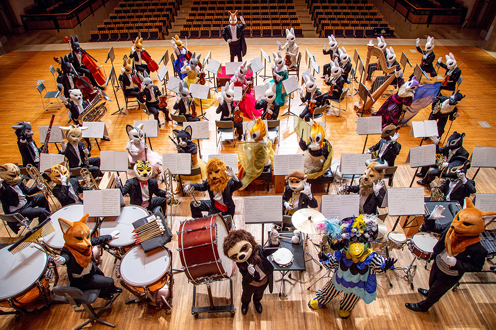 希少動物たちがクラシックを演奏する「ズーラシアンブラス」が無観客