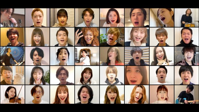 山崎育三郎さんら総勢36名の俳優や歌手が歌う『民衆の歌』に心震える…！ 「歌を通じて明日への希望をもってほしい」