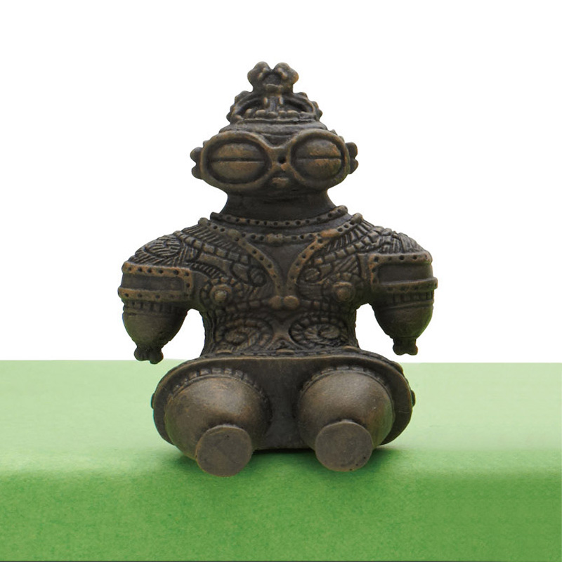 埴輪土偶馬　ワイヤー義足工芸品 黒台座ビンテージ 土偶」や 「埴輪」が超精巧なカプセルトイに!! ちょこんとお座りした