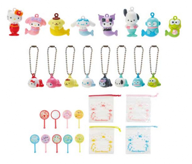 お祭り姿のサンリオキャラがかわいい「おうち縁日」グッズが登場