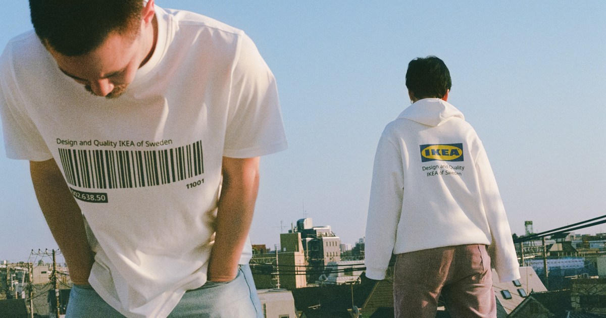 イケア 服売るってよ ロゴ入りのtシャツやパーカー 折りたたみ傘など全10点が登場 Pouch ポーチ