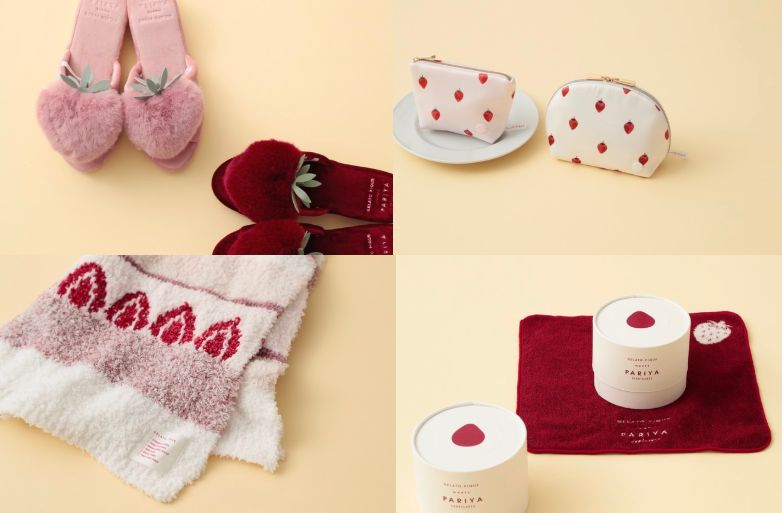 ジェラートピケ スイーツ ショートケーキ ブランケット パリヤ 苺 gelato pique ジェラートピケ PARIYA コラボ ショートケーキ