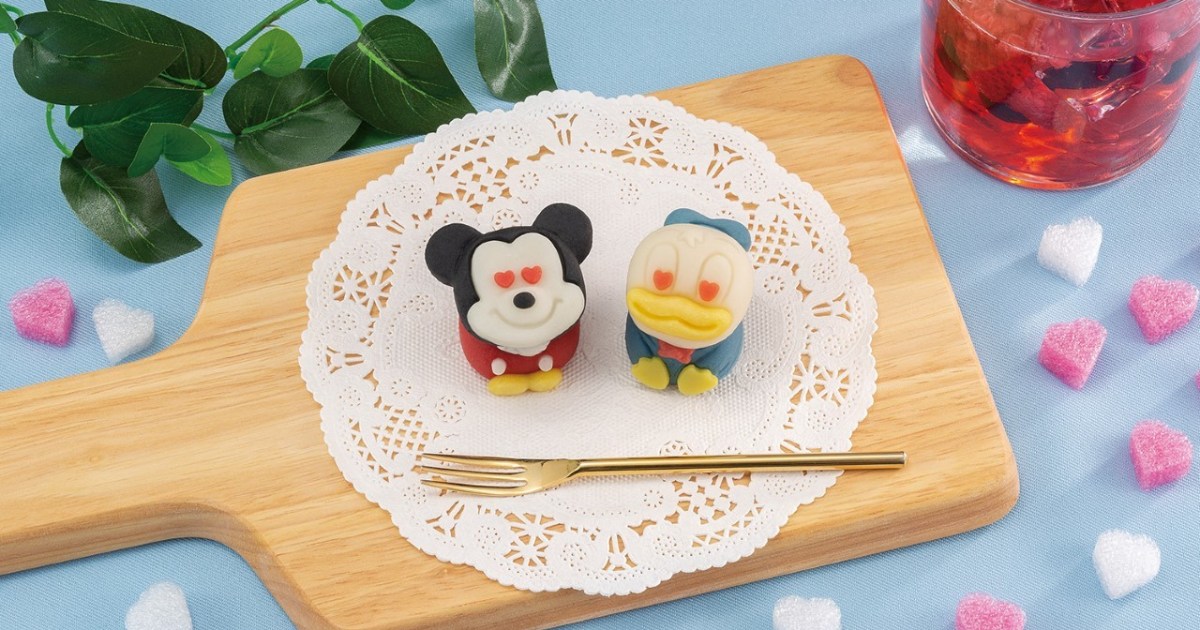 セブン限定】ミッキー＆ドナルドの和菓子がたまらないかわいさ！ 目が 