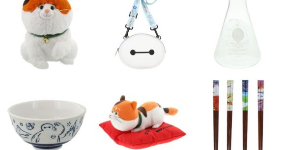 東京ディズニーランドに新登場した ベイマックス グッズがかわいい 猫のキャラクター モチ のグッズは癒し効果抜群です Pouch ポーチ