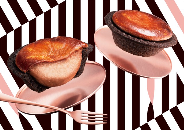 【本日発売】チーズケーキの「BAKE 」がチョコブランド「Minimal」とコラボ！ チョコレートチーズのタルトとスフレが発売されるよ〜