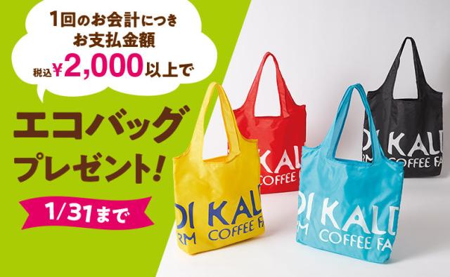 【超オトク】カルディの人気エコバッグがもれなくもらえる！ 店舗で2000円以上購入するとプレゼント