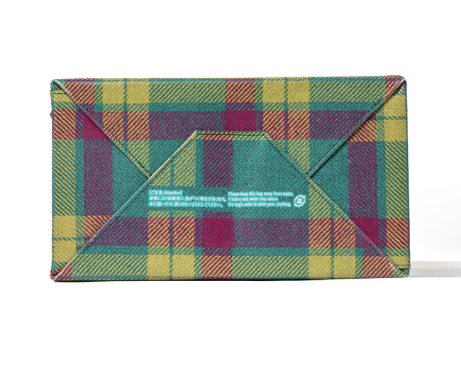 UNKNOWN PRODUCTS レザーペーパーバッグ 伊勢丹 マクミラン柄 小 伊勢丹新宿店限定】レザーペーパーバッグ（特小） マクミラン柄