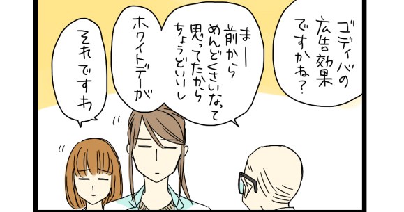 夜の4コマ部屋 プレイバック ホワイトデー バレンタイン詰め合わせ サチコと神ねこ様 Wako先生 ツイナビ