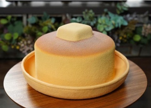 バターが今にもとろけそう♪ ふっかふかのホットケーキを再現した帽子