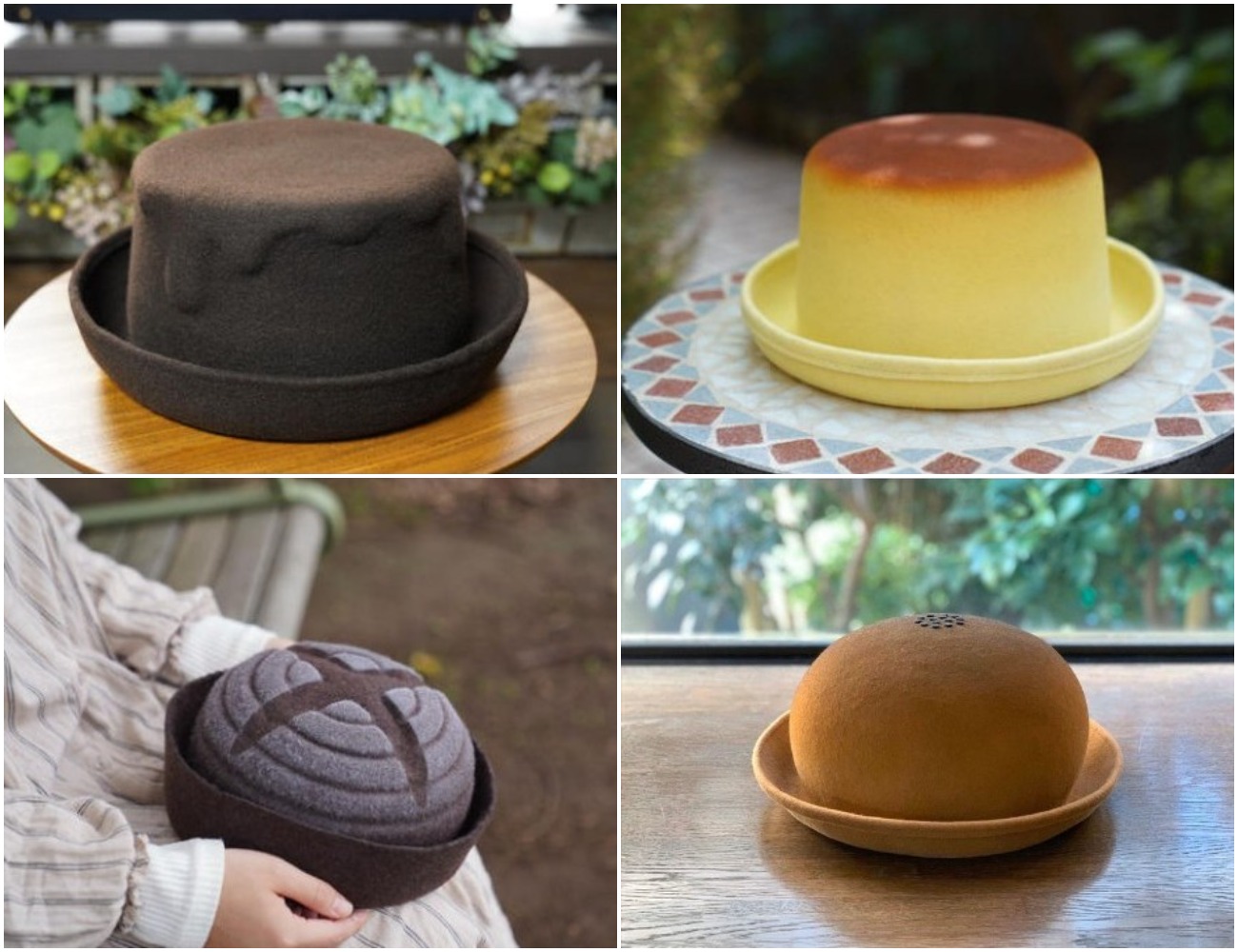 バターが今にもとろけそう♪ ふっかふかのホットケーキを再現した帽子