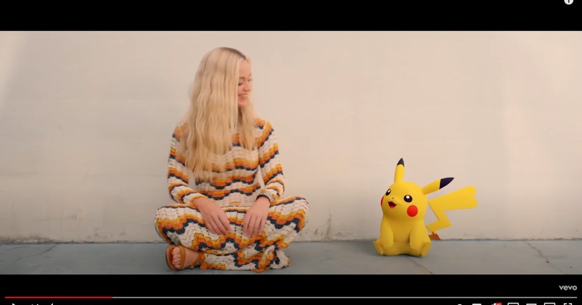 ケイティ・ペリーとピカチュウが共演！ ポケモン25周年コラボ曲 