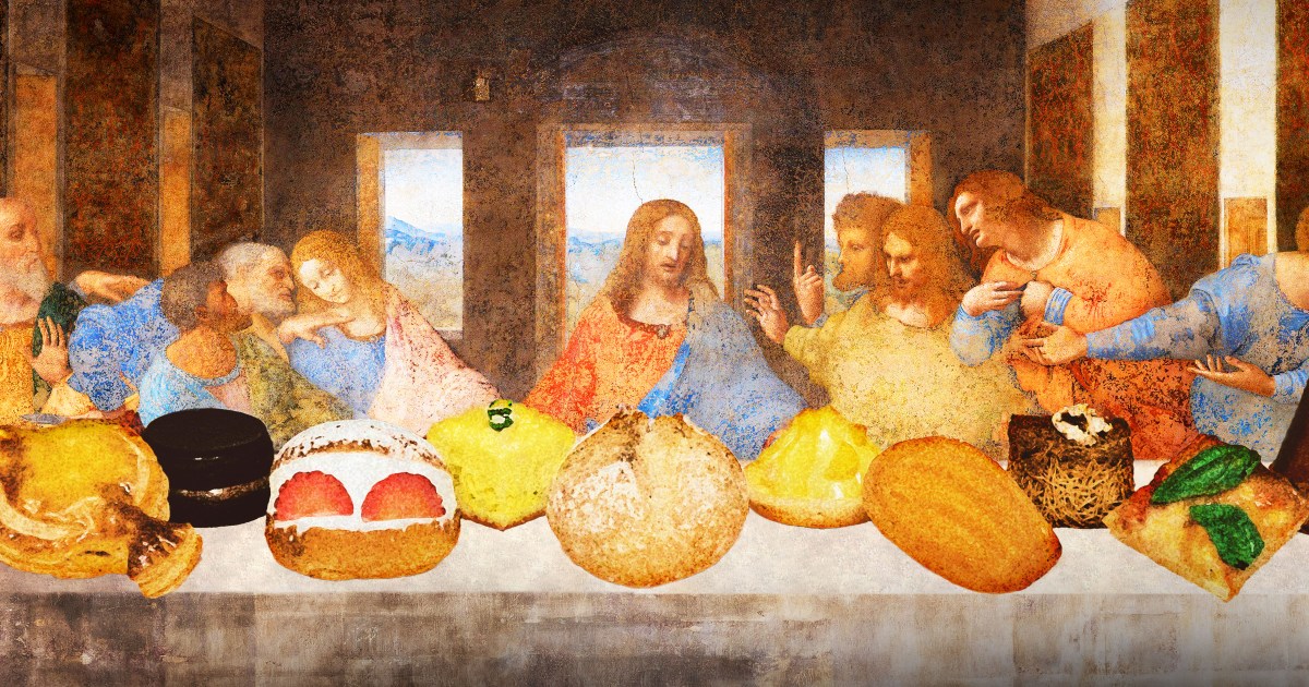 レオナルド・ダ・ヴィンチ「最後の晩餐」がアフタヌーンティーに 
