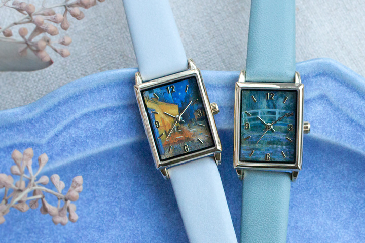 クリムトやゴッホの名画が腕時計に…！ 時間を見るたびに絵画鑑賞気分を