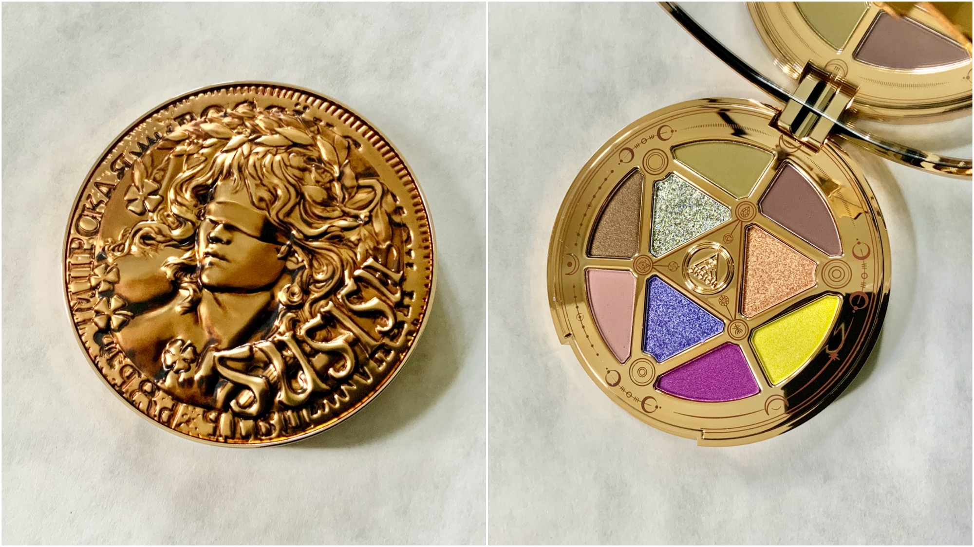 中国コスメSUSISU（スーシース）のアイシャドウは魔女のコスメのような