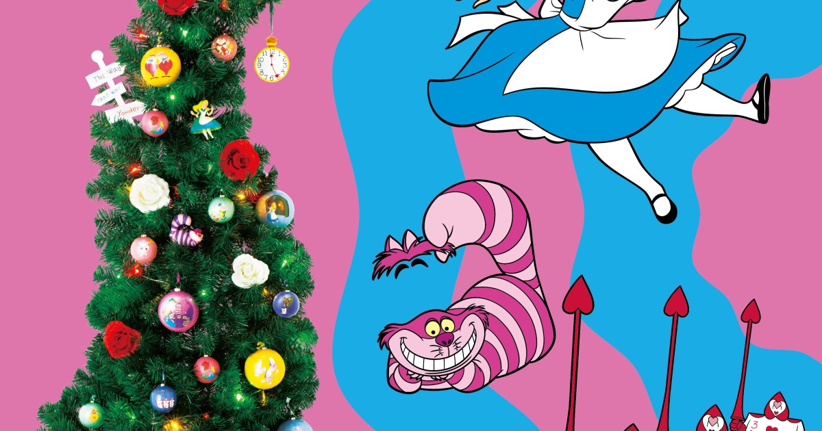 フランフラン今年のクリスマスツリーは『ふしぎの国のアリス 