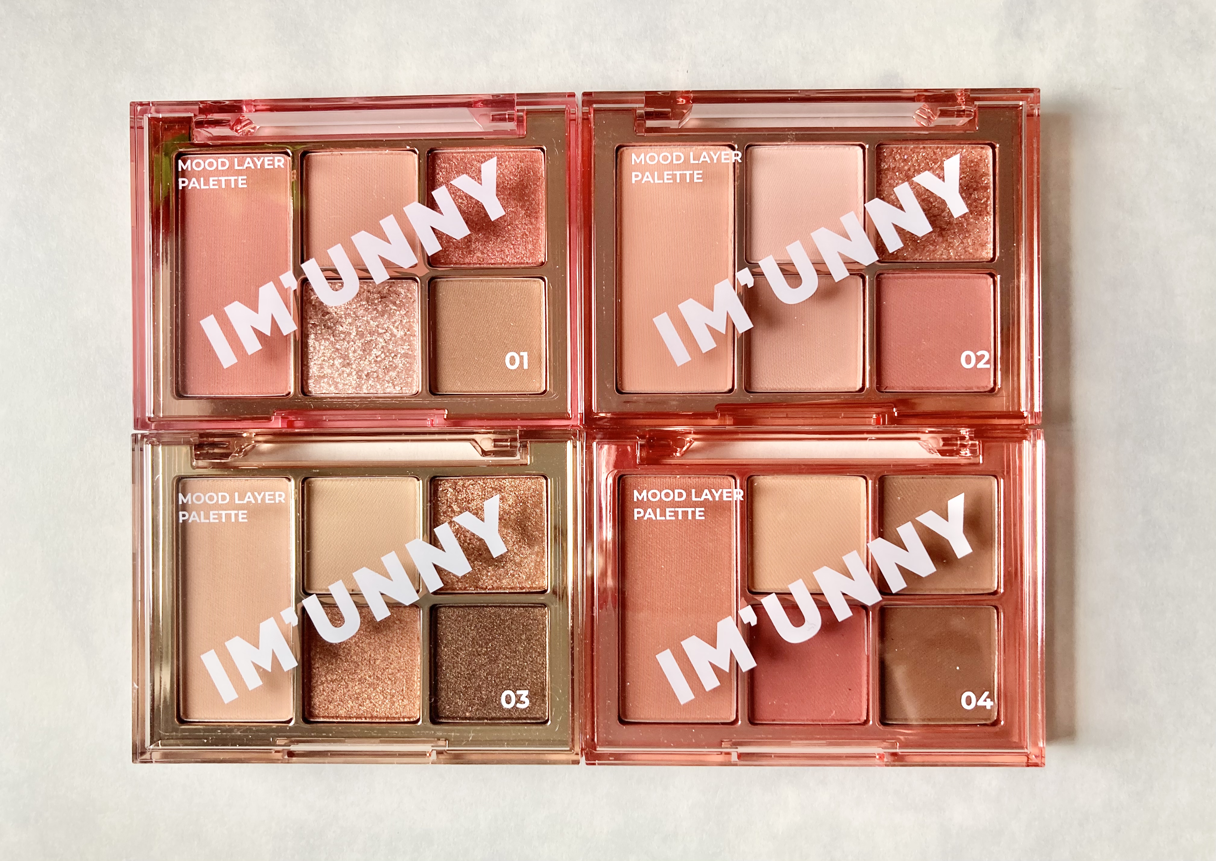 IM UNNY - Mood Layer Palette - 4 Colors