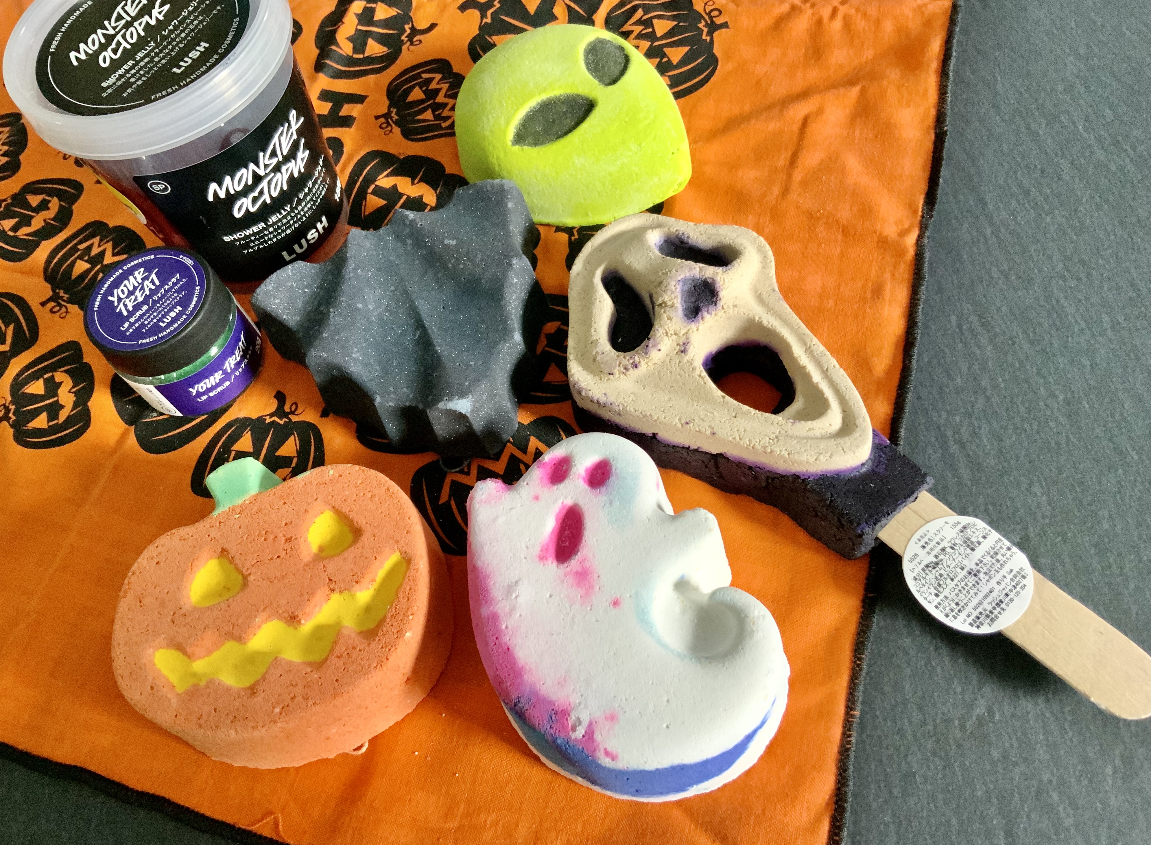 LUSHのハロウィン限定アイテム7種を使ってみた！ 怖いけど