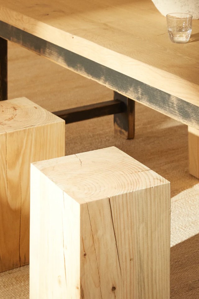 ［1点もの］Zara Home 木製サイドテーブル