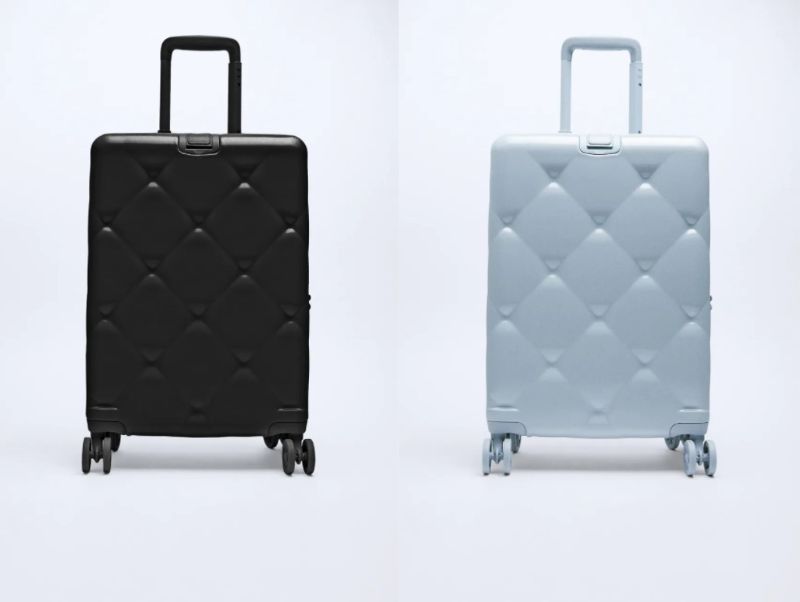 ZARAのスーツケースが上品だけどぽってり可愛い存在感！ ひとつ1万4990 