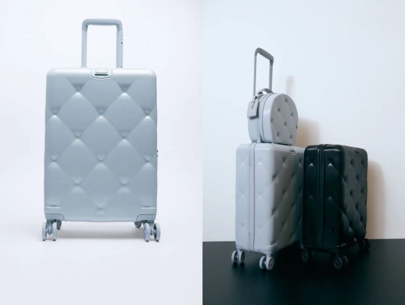 ZARAのスーツケースが上品だけどぽってり可愛い存在感！ ひとつ1万4990 