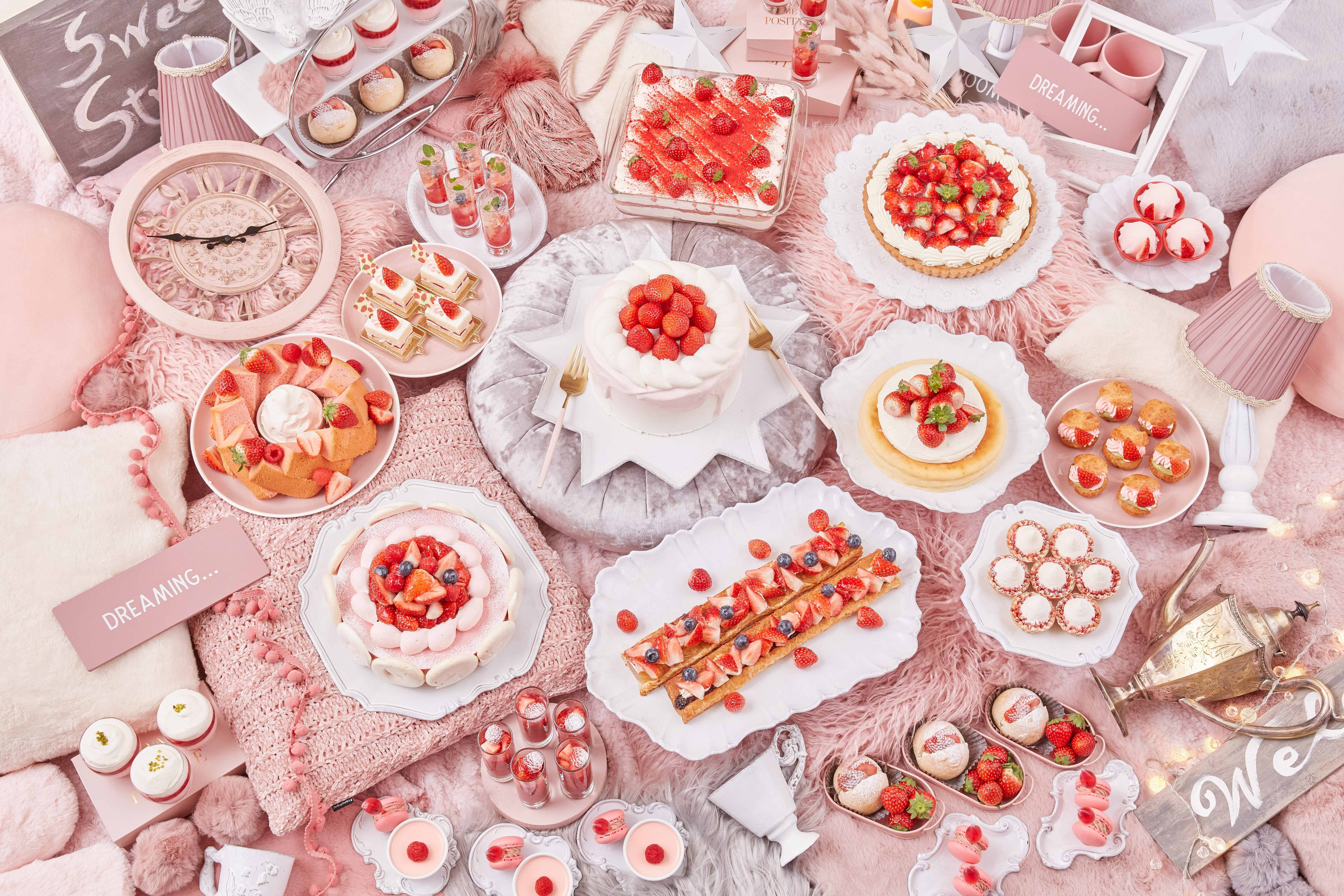 ふわとろなイチゴスイーツが食べ放題！ 京王プラザホテルがオーダー式