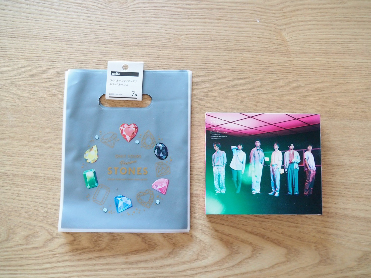 SixTONES グッズ 楽天市場】SixTONES 【 ジップバッグ 】 VVS バイブス