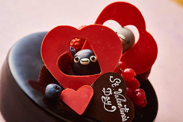 じ〜〜とあなたを見つめておる…ホテルメトロポリタン「Suicaのペンギン」のバレンタインはずる可愛い