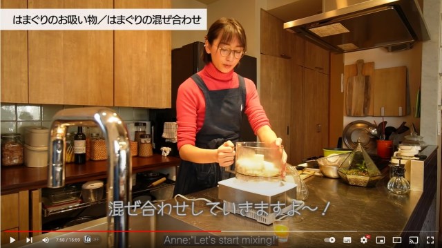 【話題】杏のお料理YouTube新作は「ひな祭り」！ 丁寧だけど等身大なレシピは見ているだけで癒されます