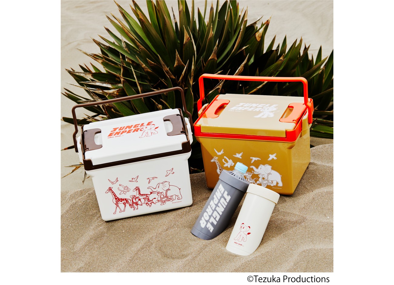 ニコアンドが手塚治虫の代表作『ジャングル大帝』とコラボを発売