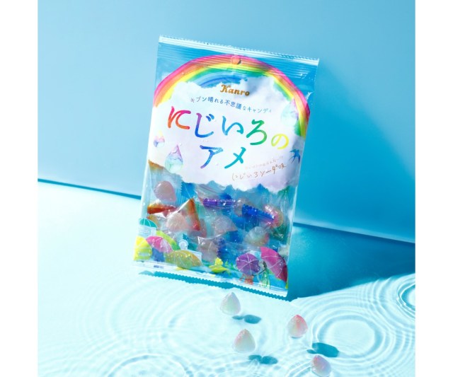 虹色＆しずく型のキャンディ「にじいろのアメ🍬」が摩訶不思議☆ 同じ味には2度と出会えないってどういうこと…!?