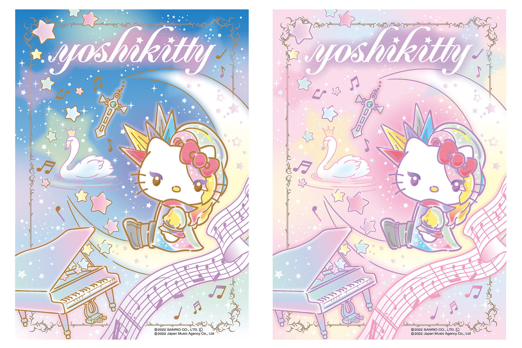 yoshikittyがユニコーンカラーに大変身🦄 ゆめかわいい世界観に驚く