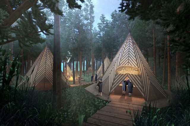 キャンプはもちろん、テントサウナやワーケーションまで！ 自然豊かな山梨県八ヶ岳にアウトドア複合施設がオープン！