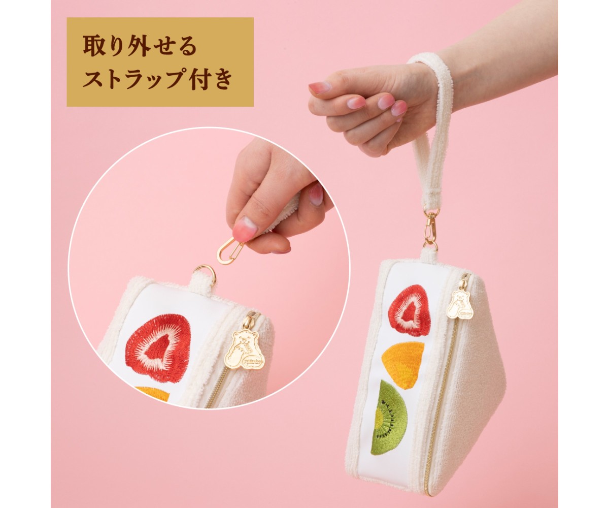 老舗「メルヘン」のフルーツサンドが付録になって登場！ かわいい