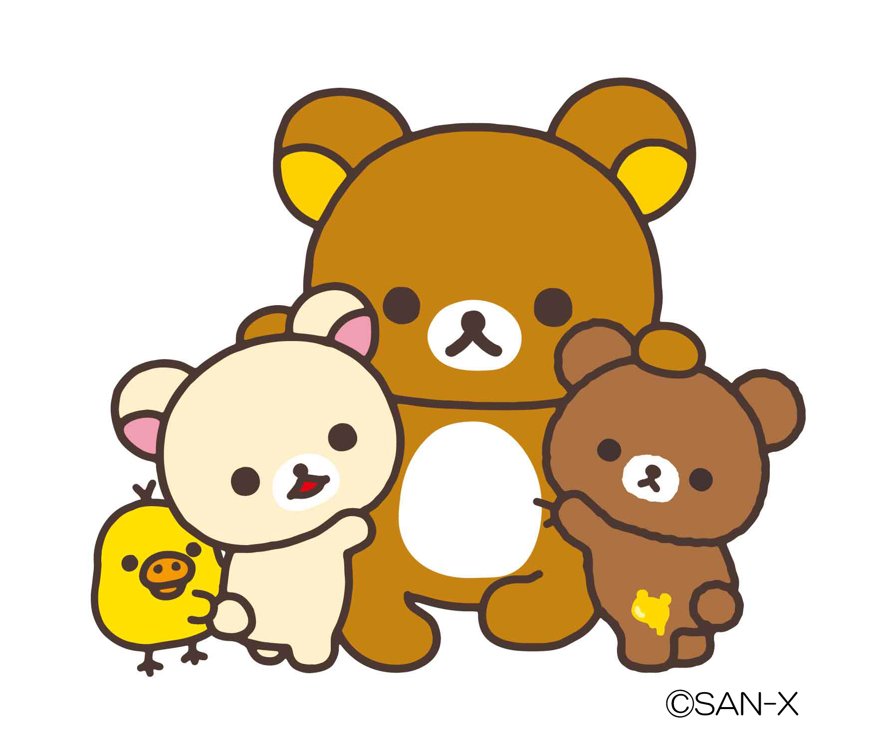 すみっコぐらしにリラックマ、たれぱんだが大集合！ サンエックス歴代