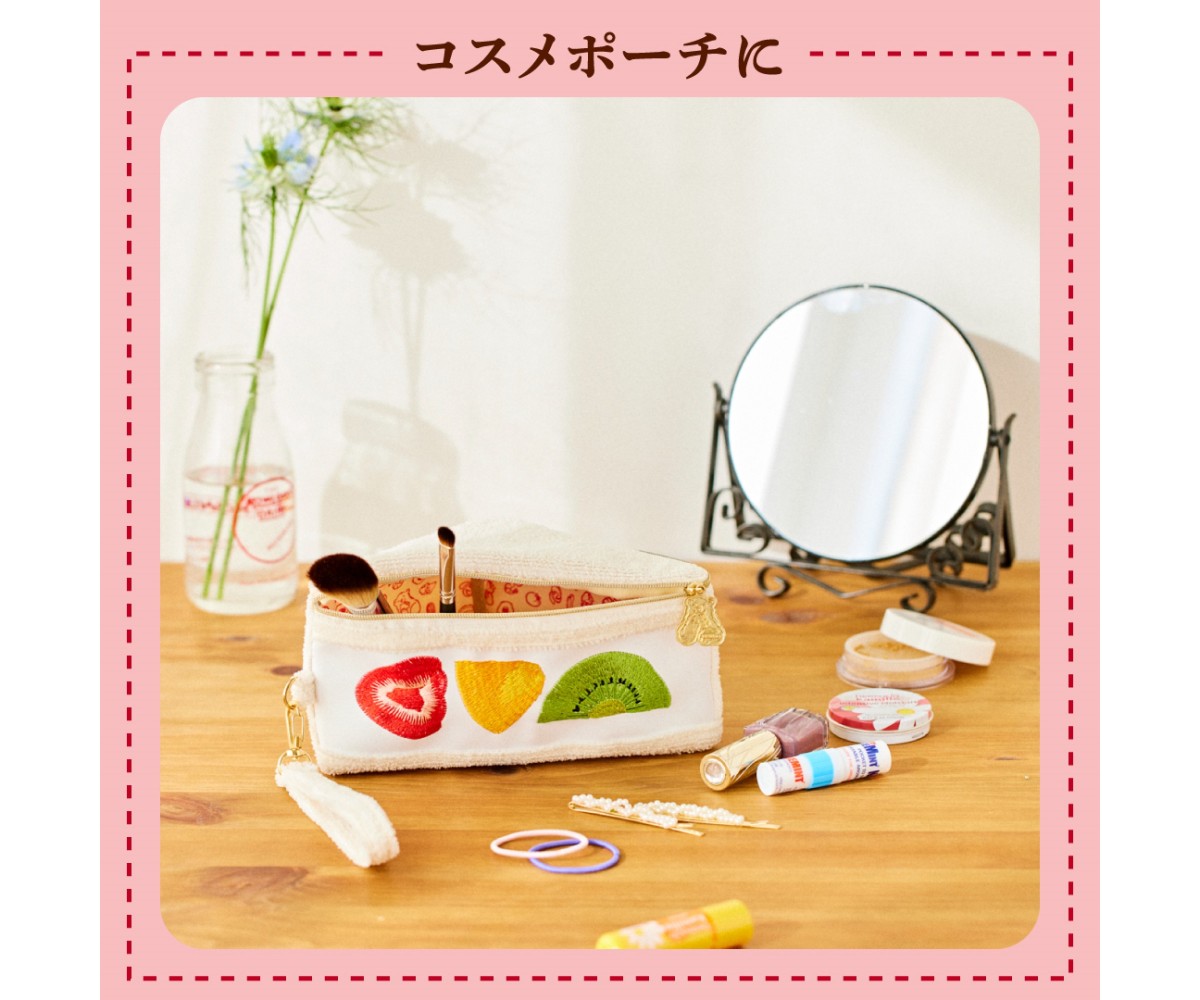老舗「メルヘン」のフルーツサンドが付録になって登場！ かわいい