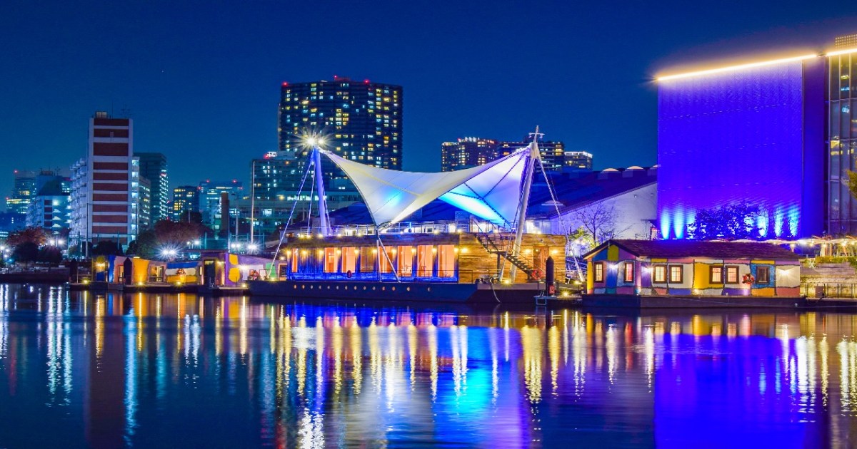 世界のビール＆ご飯を東京・天王洲で…⛵️ 美しい夜景を楽しめる「水辺のビアガーデン」がステキです♡