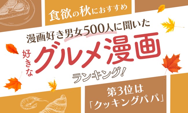 好きなグルメ漫画 ランキングが発表 納得のランキング と思ったら あのぶっとんだ作品が入っていないんですけど Pouch ポーチ