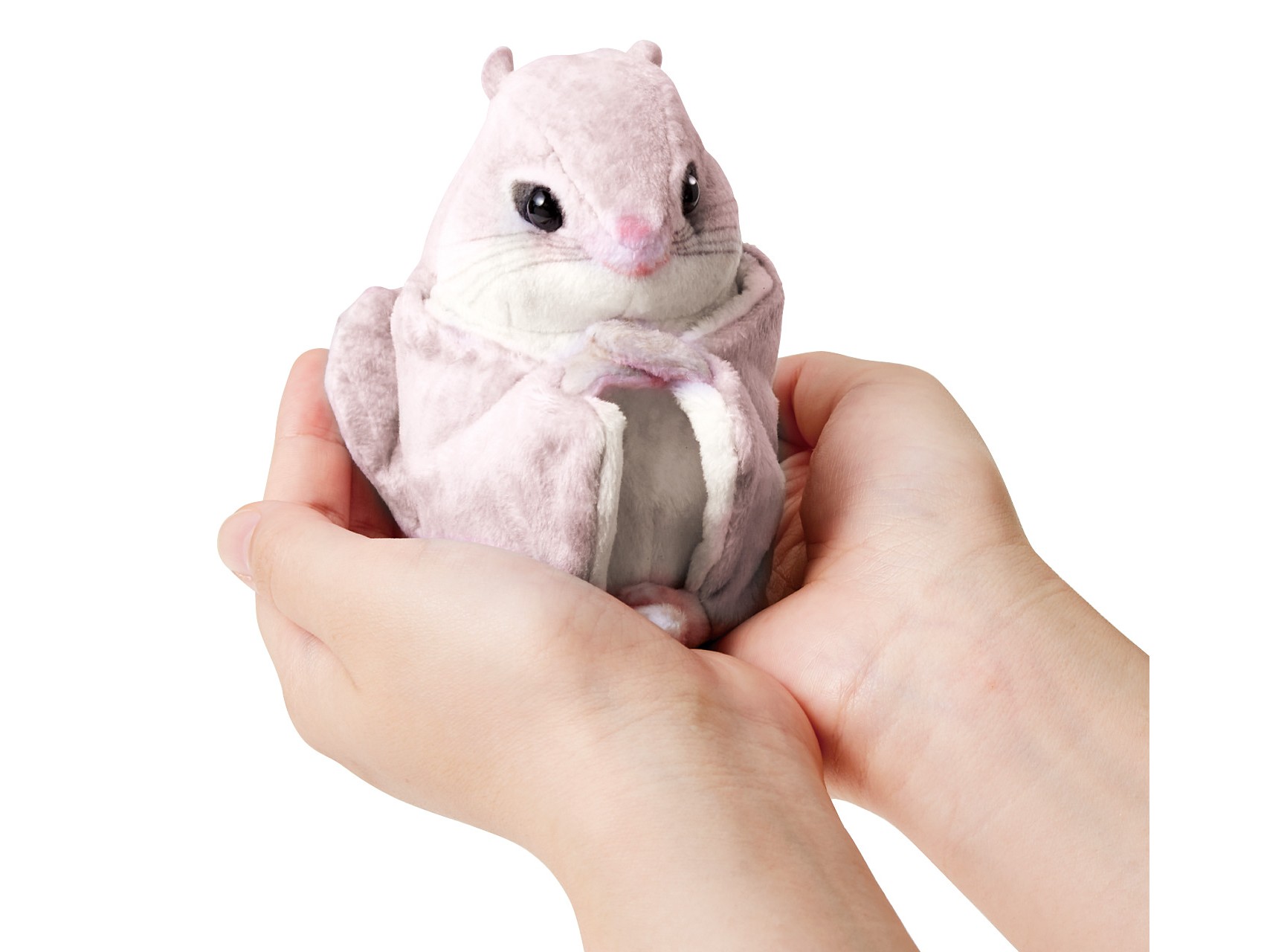 森の妖精🧚「エゾモモンガ」が手のひらサイズのポーチに！ アメちゃん3