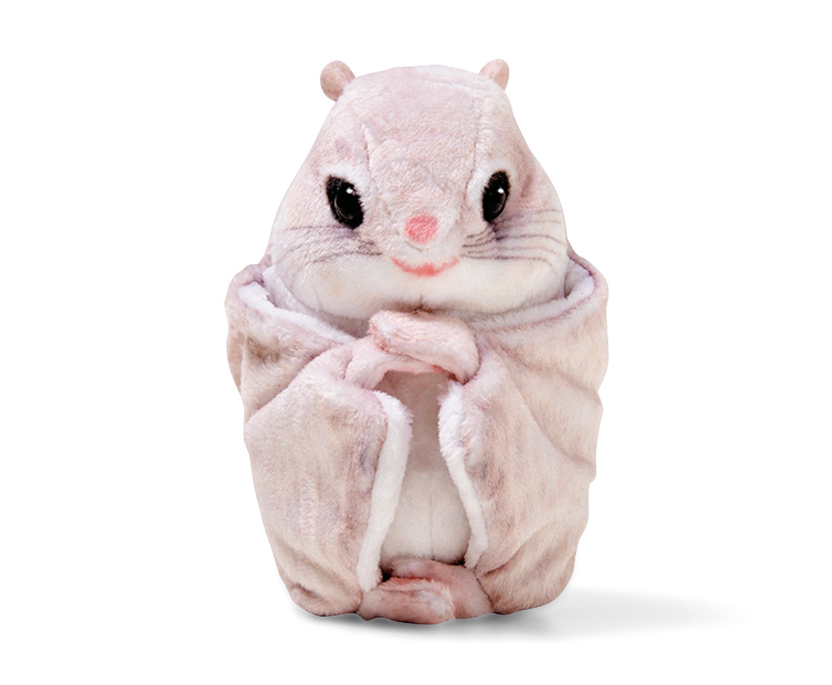 モモンガポーチE 森の妖精🧚「エゾモモンガ」が手のひらサイズのポーチに！ アメちゃん3