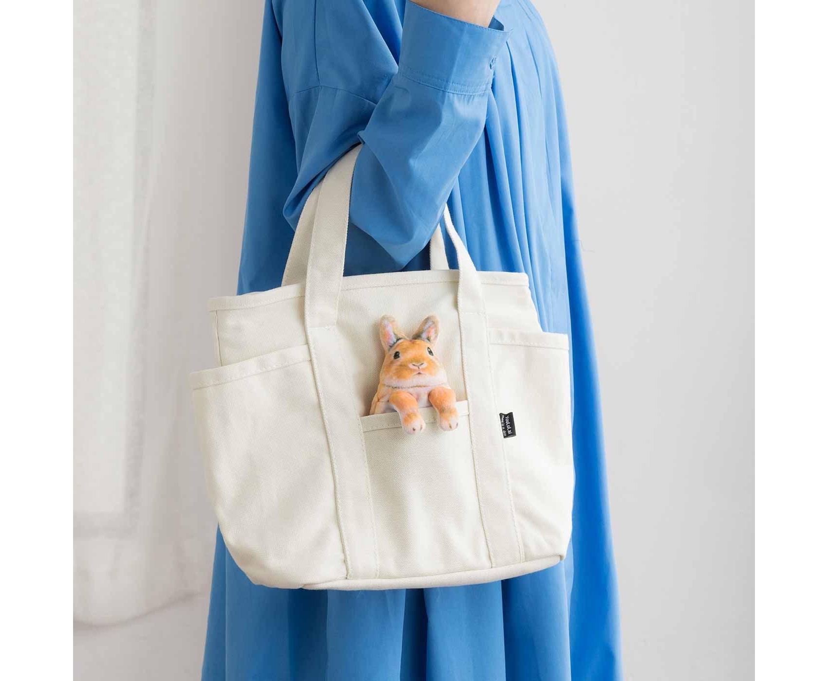 ふんわり♡うさポーチ5種類です(*'▽'*) ちいかわ ふんわりバニティポーチ うさぎ (2025年05月 別冊・臨時増刊