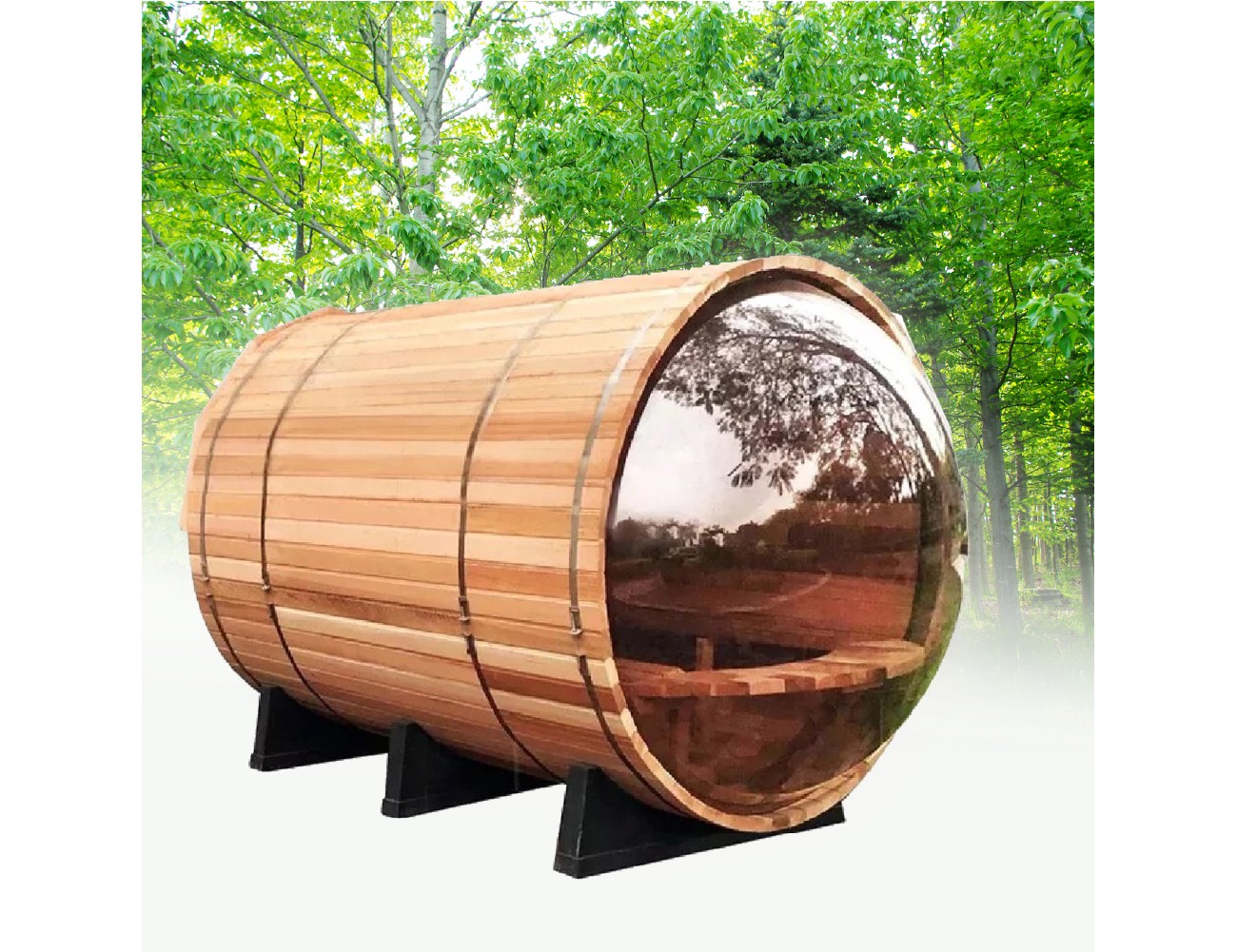 フィンランドの樽型サウナが自分で作れて自宅に置ける🧖 お値段100万 