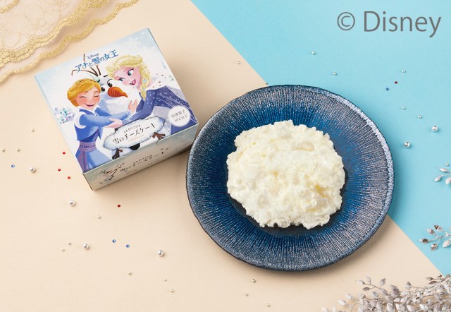 新雪のような真っ白ふわふわスイーツ♡ ディズニー×東京ばな奈の新作に「アナと雪の女王」のチーズケーキが登場
