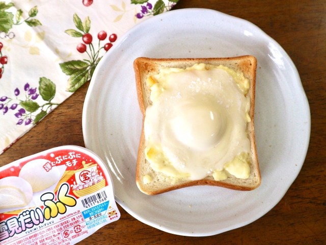 【おしゃれな朝食にも】「禁断の雪見トースト」にどハマりしそう♡ 雪見だいふく×トーストのアレンジレシピを試してみたよ！