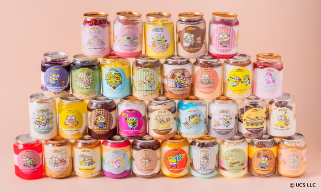 【ミニオン祭りじゃ】日本初ミニオンのスイーツショップ「MINIONS HAPPY SWEETS SHOP」がオープン！ 32種類のケーキ缶が可愛すぎるんだけど