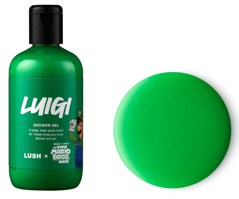 マリオの映画と「ラッシュ(LUSH)」とコラボ！ ハテナブロック型