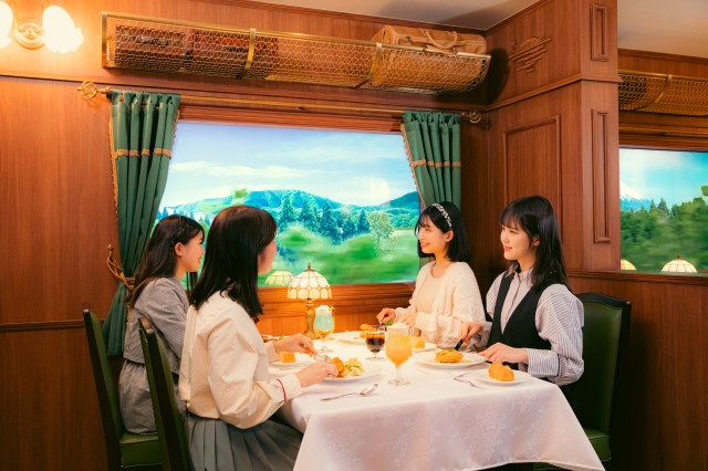 西武園ゆうえんちから豪華列車の旅へ✨「食堂車レストラン 黄昏号」 でおいしい料理＆60年代を感じるトリップを楽しめるよ♪