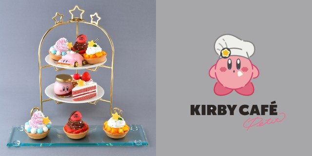 星のカービィの『Kirby Café 』にテイクアウトスイーツ専門店がOPEN💫スターロッドやワープスターのメニューもあるよ