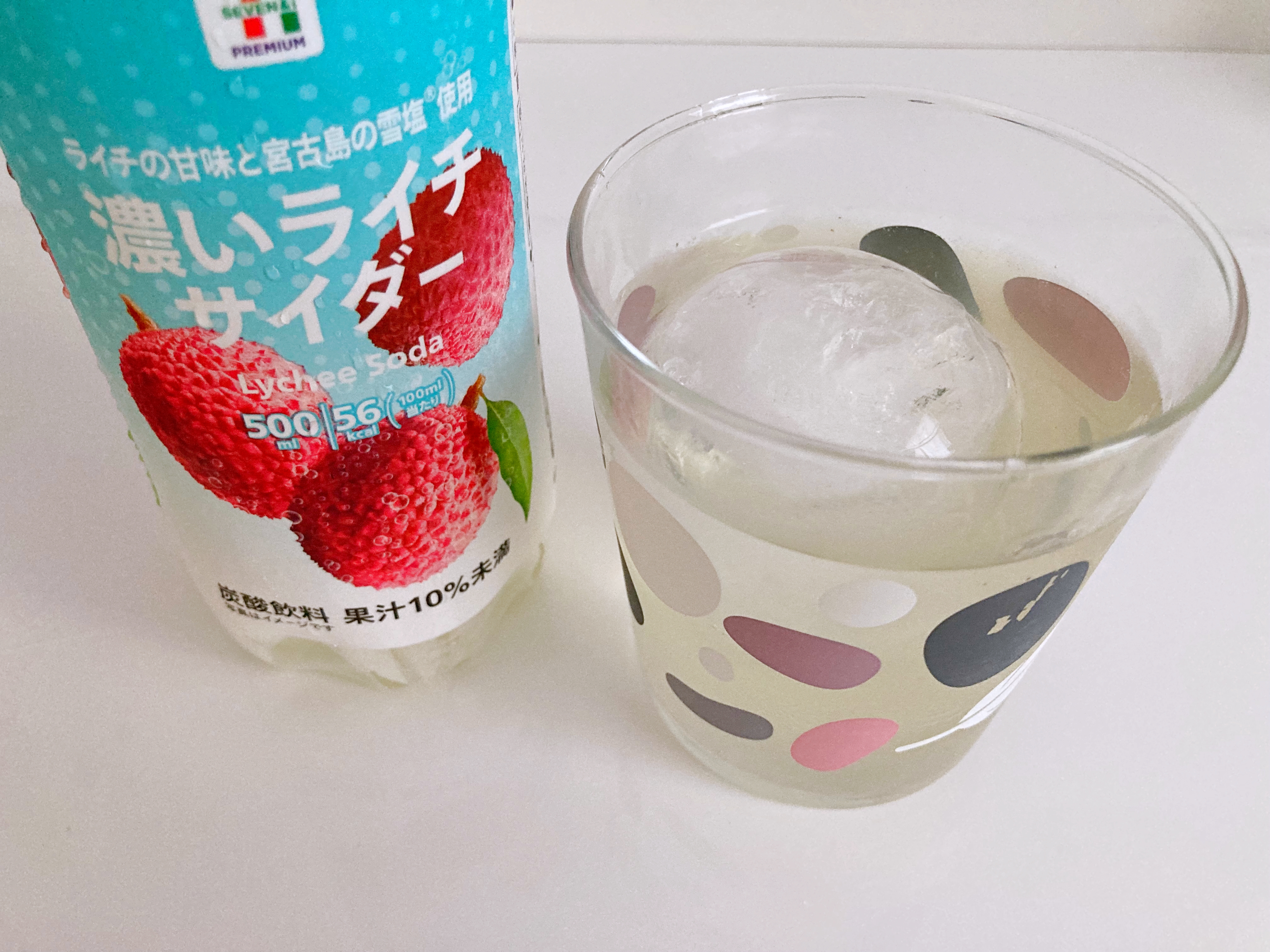 感動レシピ】セブンプレミアム「濃いライチサイダー」を使ってティー