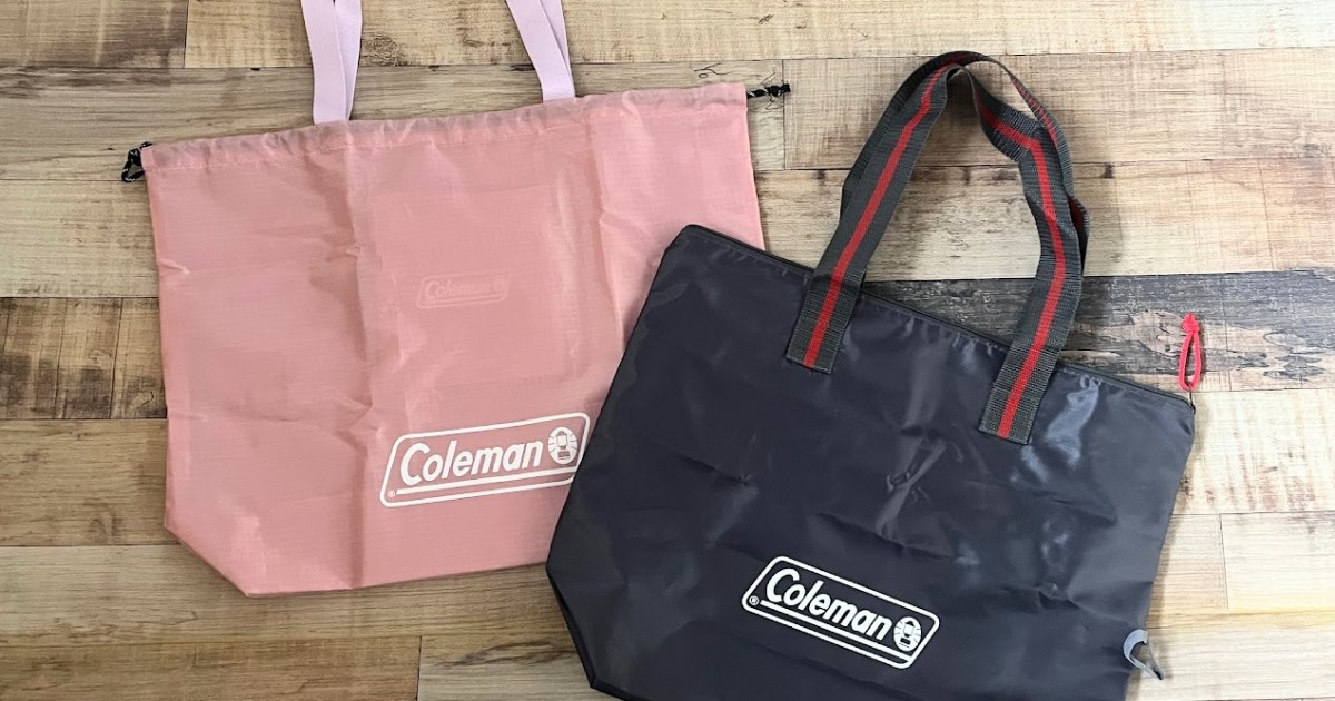 2024年7月号の『InRed』と『sweet』の付録はコールマンのトートバッグ  