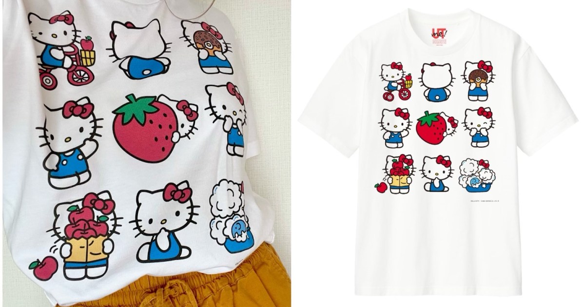 ユニクロ「UTme!」で最強のキティちゃんTシャツをつくってみた?優柔 